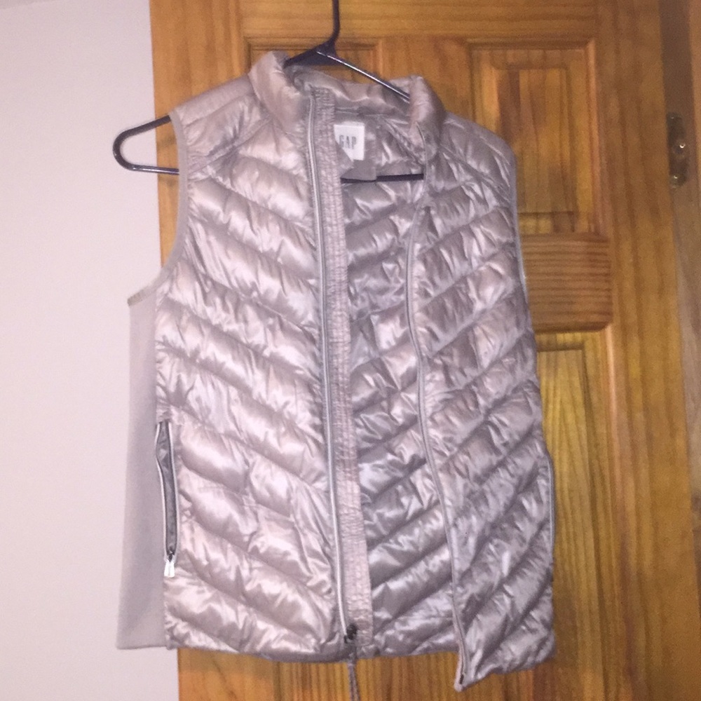 Silver vest